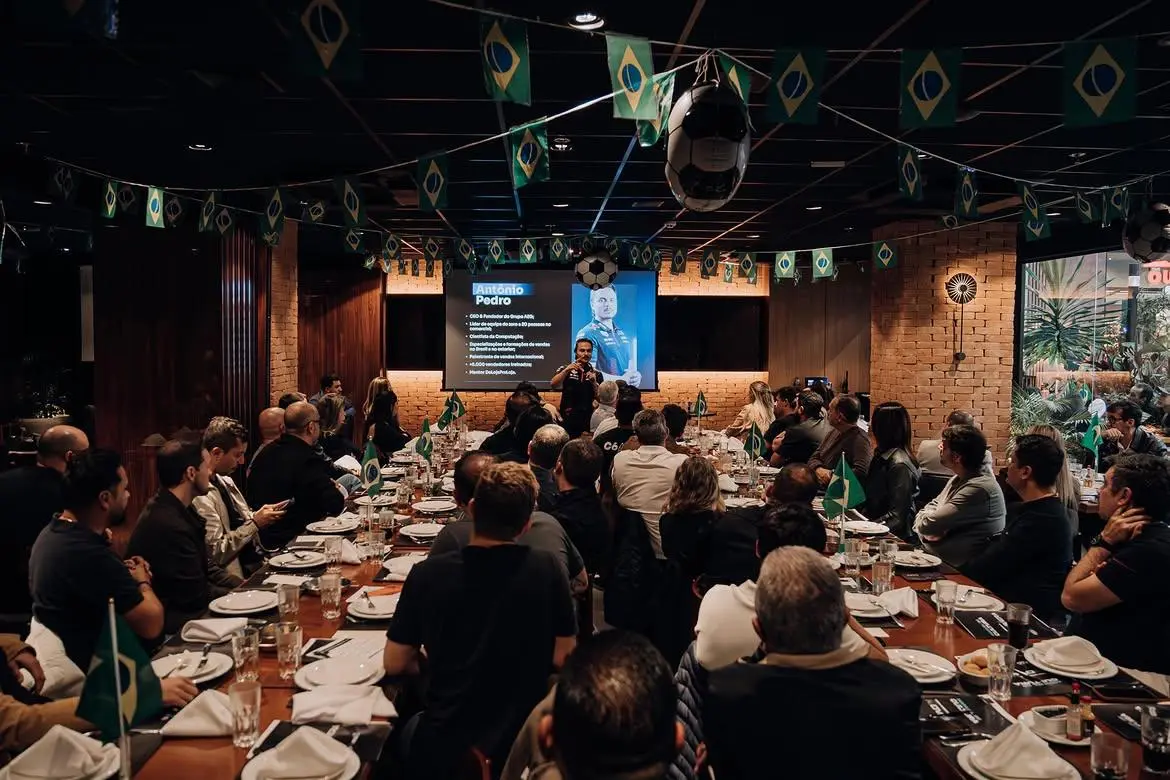 Jantar de Negócios em Americana, SP
